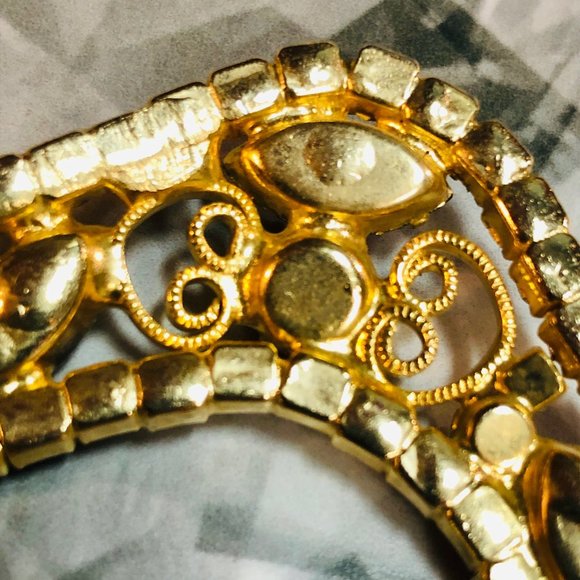 Delizza and Elster Julianna Vtg Rhinestone Belt Buckle main image 6
